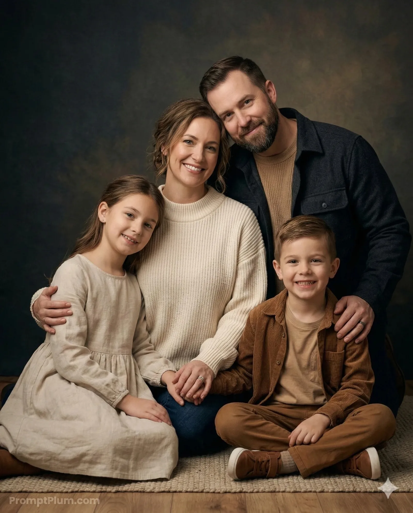 The Family Unit, Couple AI artwork, made with Gemini